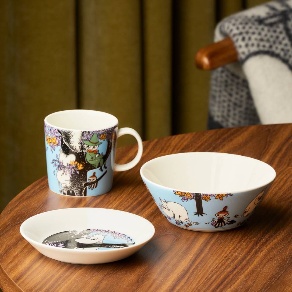 Moomin Friends Forever Mug & Plate - The Official Moomin Shop