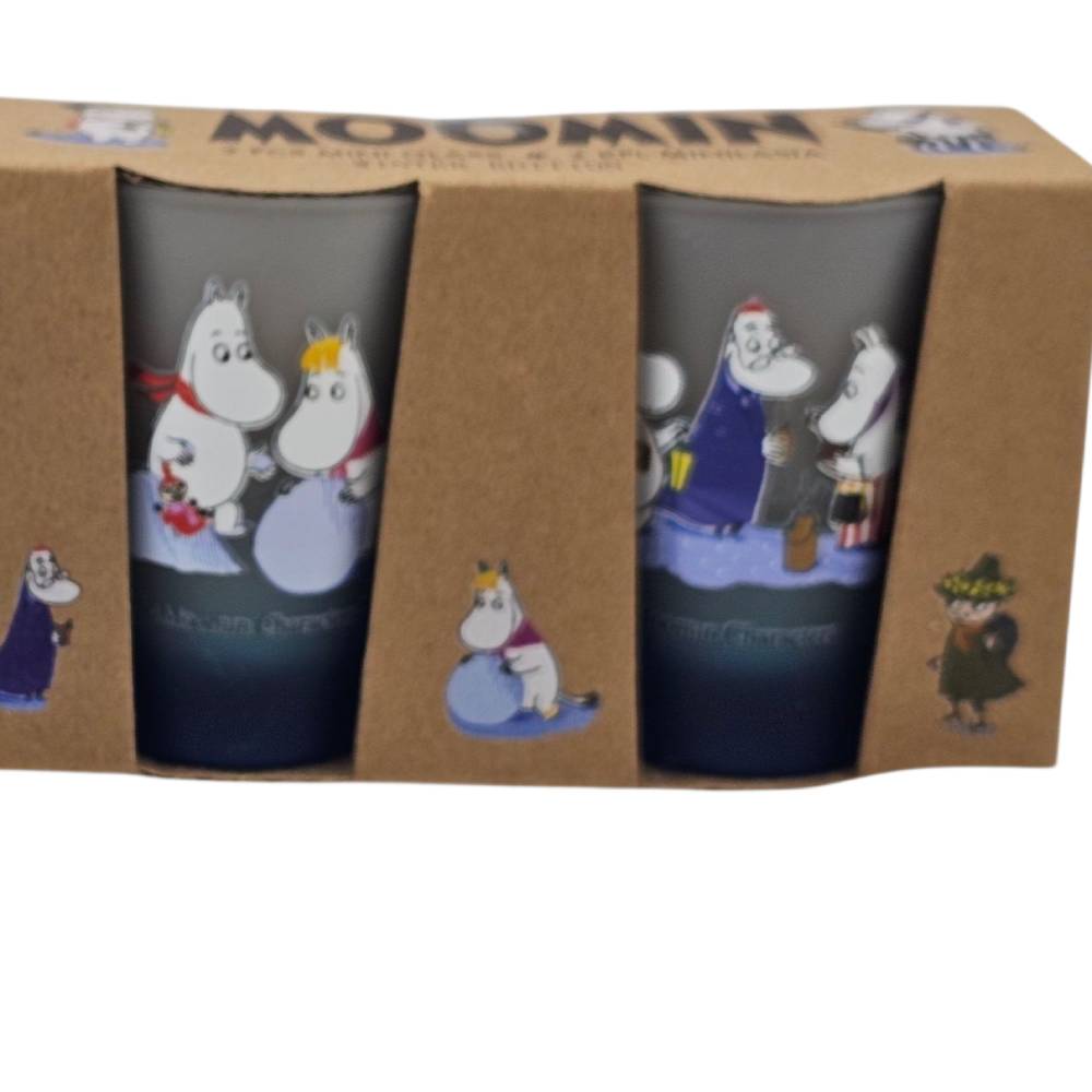 Moomin Winter Mini Tumbler 5cl 2-set - The Official Moomin Shop