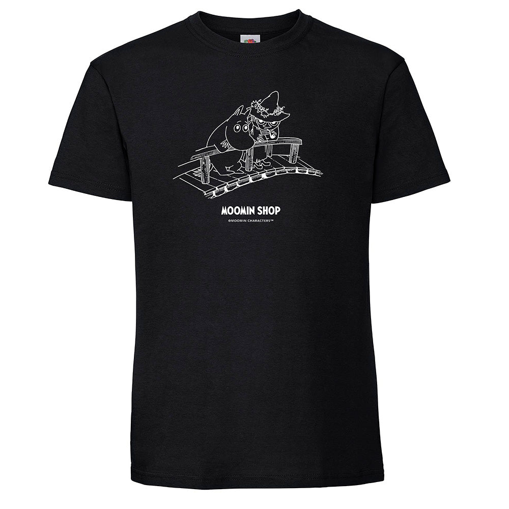 Moomin Shop Exclusive T-Shirt Adults Black - The Official Moomin Shop
