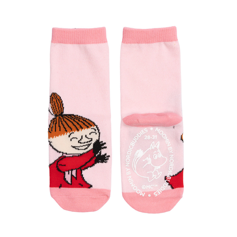 Little My Kids Socks Pink - The Official Moomin Shop