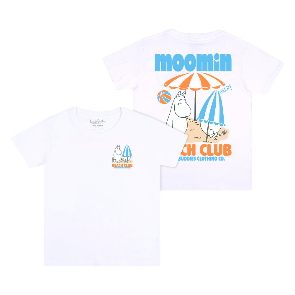 Moomintroll Kids T-Shirt White - The Official Moomin Shop