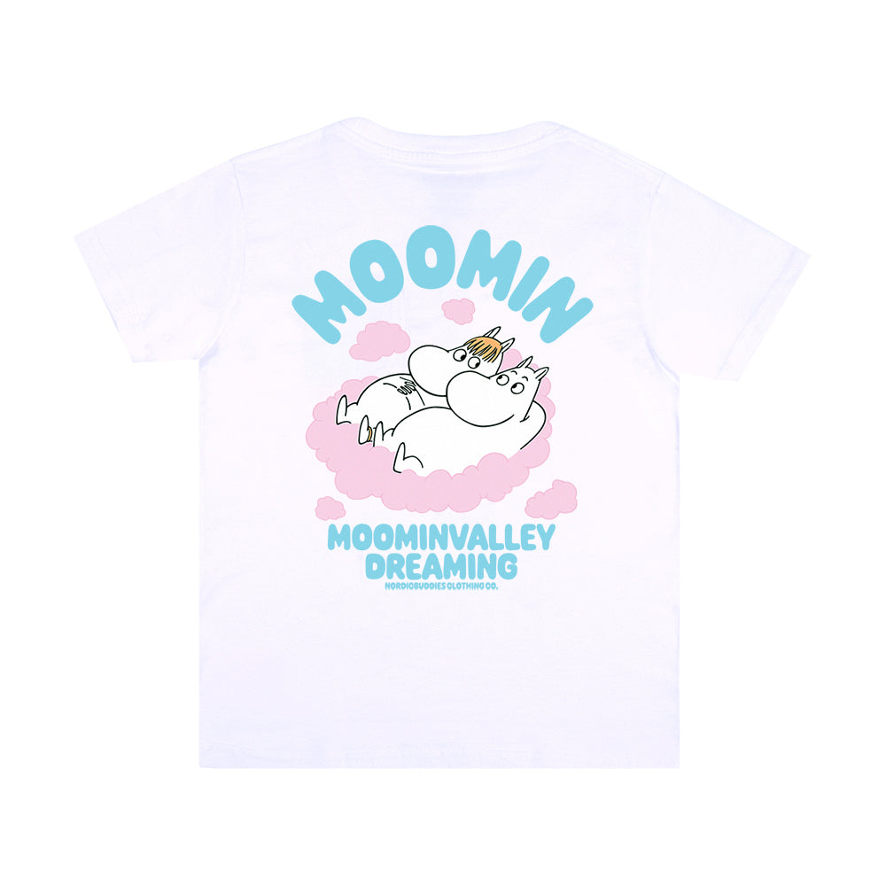 Moomintroll and Snorkmaiden Kids T-Shirt White - The Official Moomin Shop