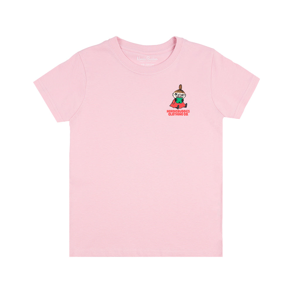 Little My Kids T-Shirt Pink - The Official Moomin Shop