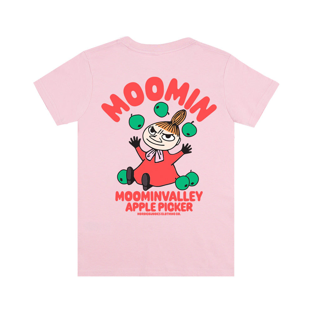 Little My Kids T-Shirt Pink - The Official Moomin Shop