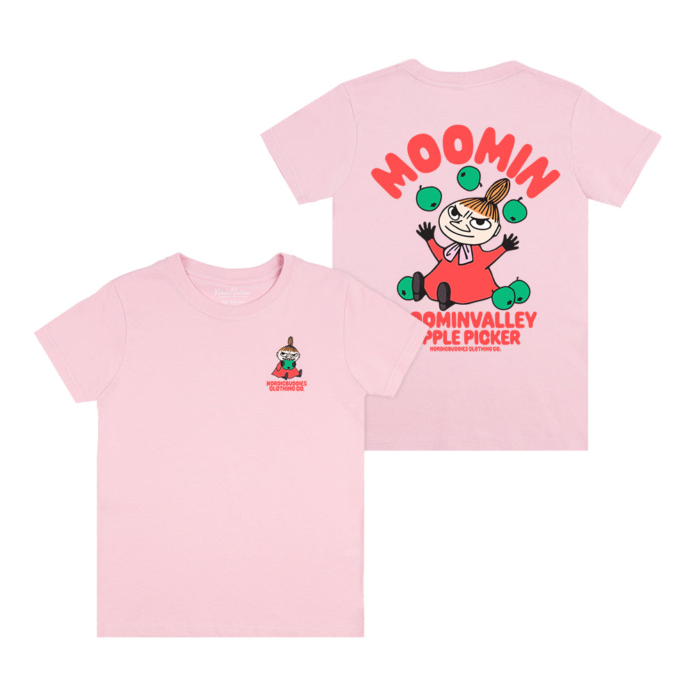 Little My Kids T-Shirt Pink - The Official Moomin Shop