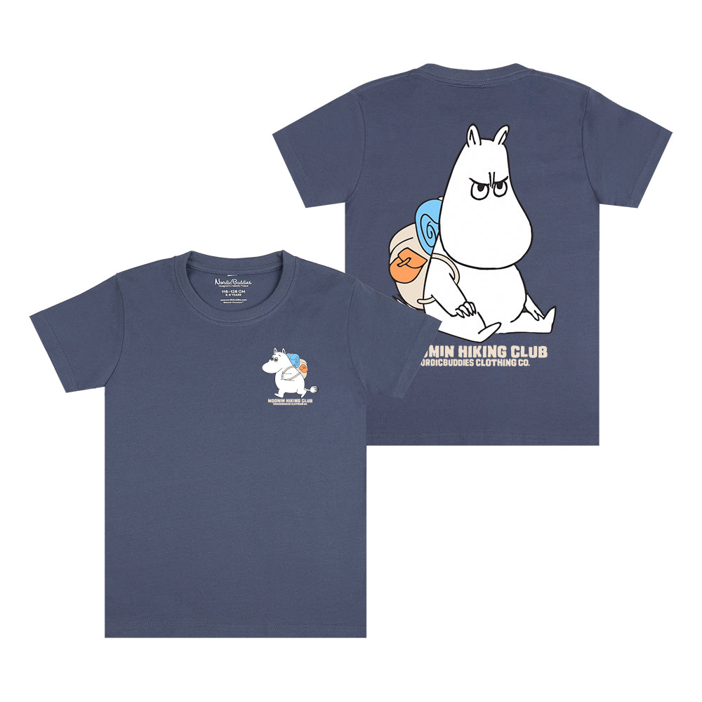 Moomintroll Angry Kids T-Shirt Dark Blue - The Official Moomin Shop