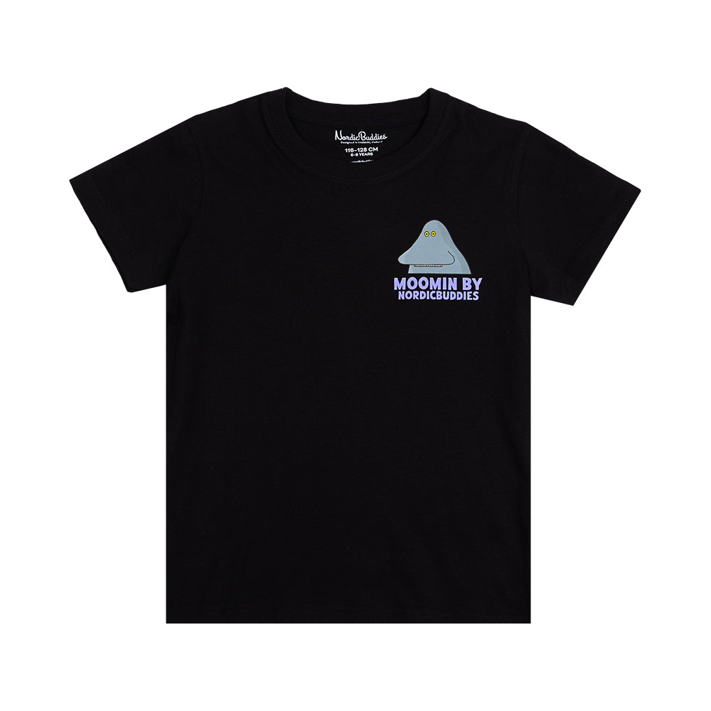 Groke Kids T-Shirt Black - The Official Moomin Shop