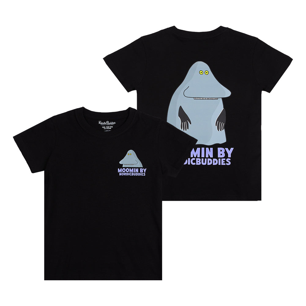 Groke Kids T-Shirt Black - The Official Moomin Shop