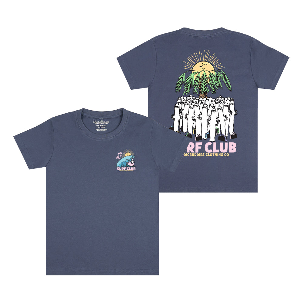 Hattifatteners Kids T-Shirt Dark Blue - The Official Moomin Shop