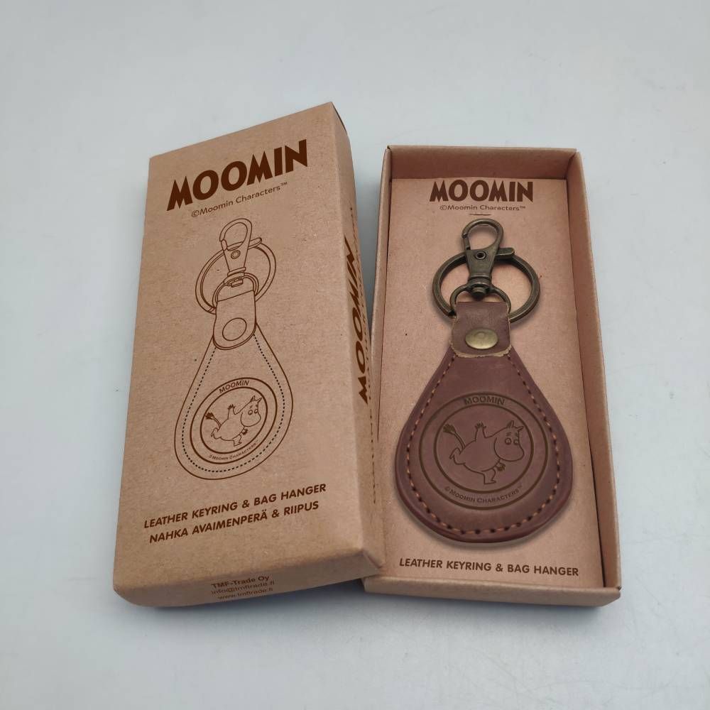 Moomin Faux Leather Keyring - TMF-Trade - The Official Moomin Shop