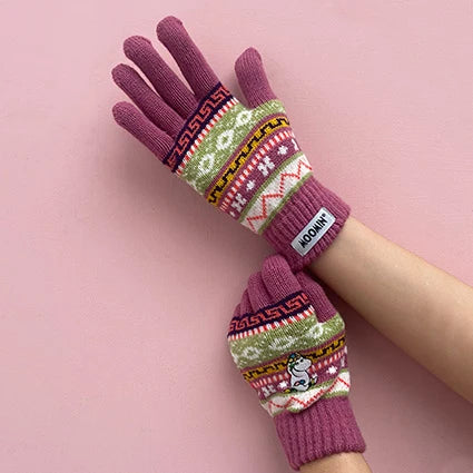Snorkmaiden Gloves Purple - The Official Moomin Shop