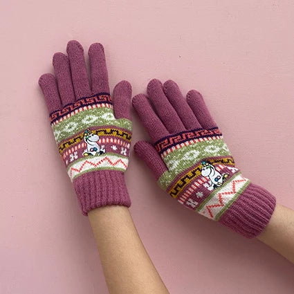 Snorkmaiden Gloves Purple - The Official Moomin Shop