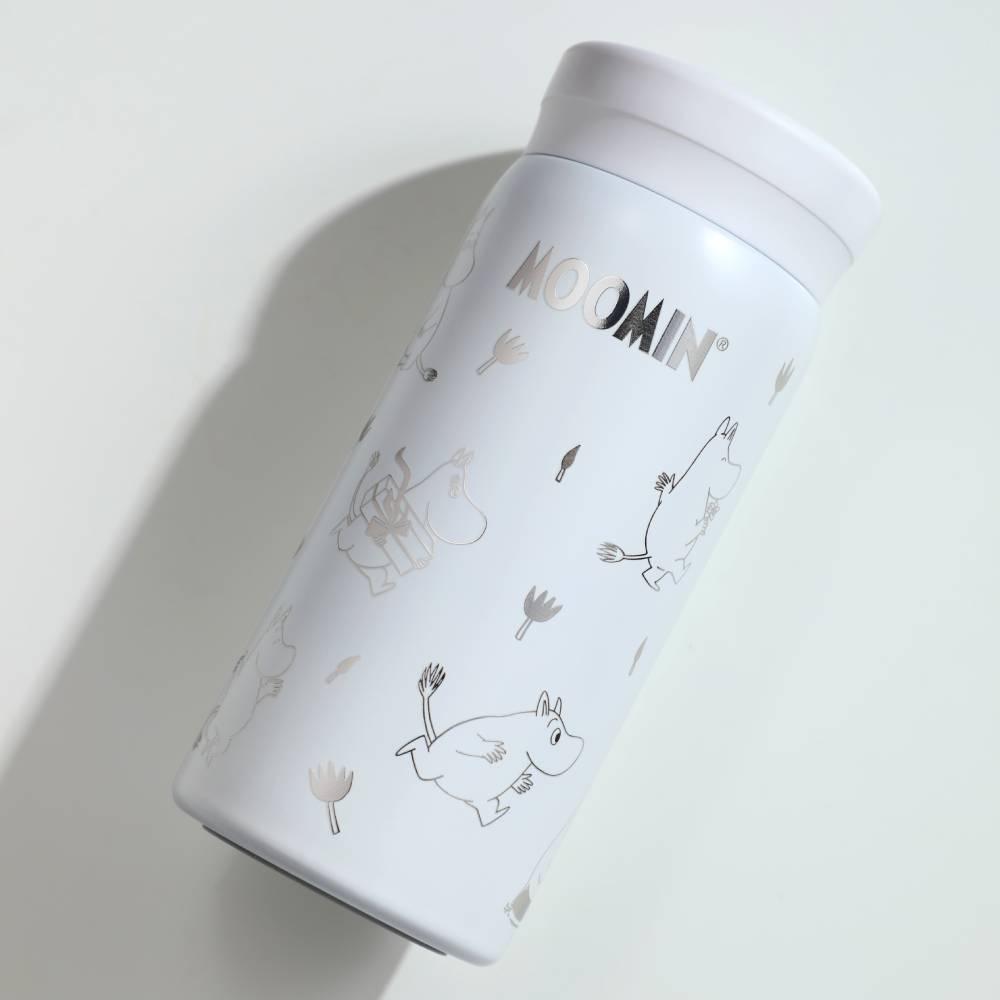Moomintroll Vacuum Cup White 200ml - The Official Moomin Shop