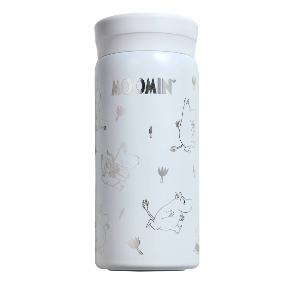 Moomintroll Vacuum Cup White 200ml - The Official Moomin Shop