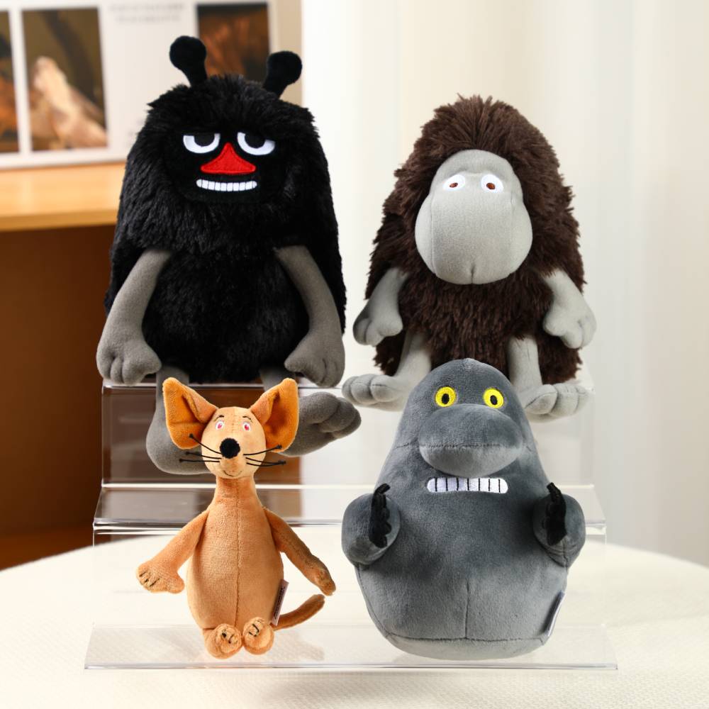 The Groke Plush Toy 16cm - The Official Moomin Shop