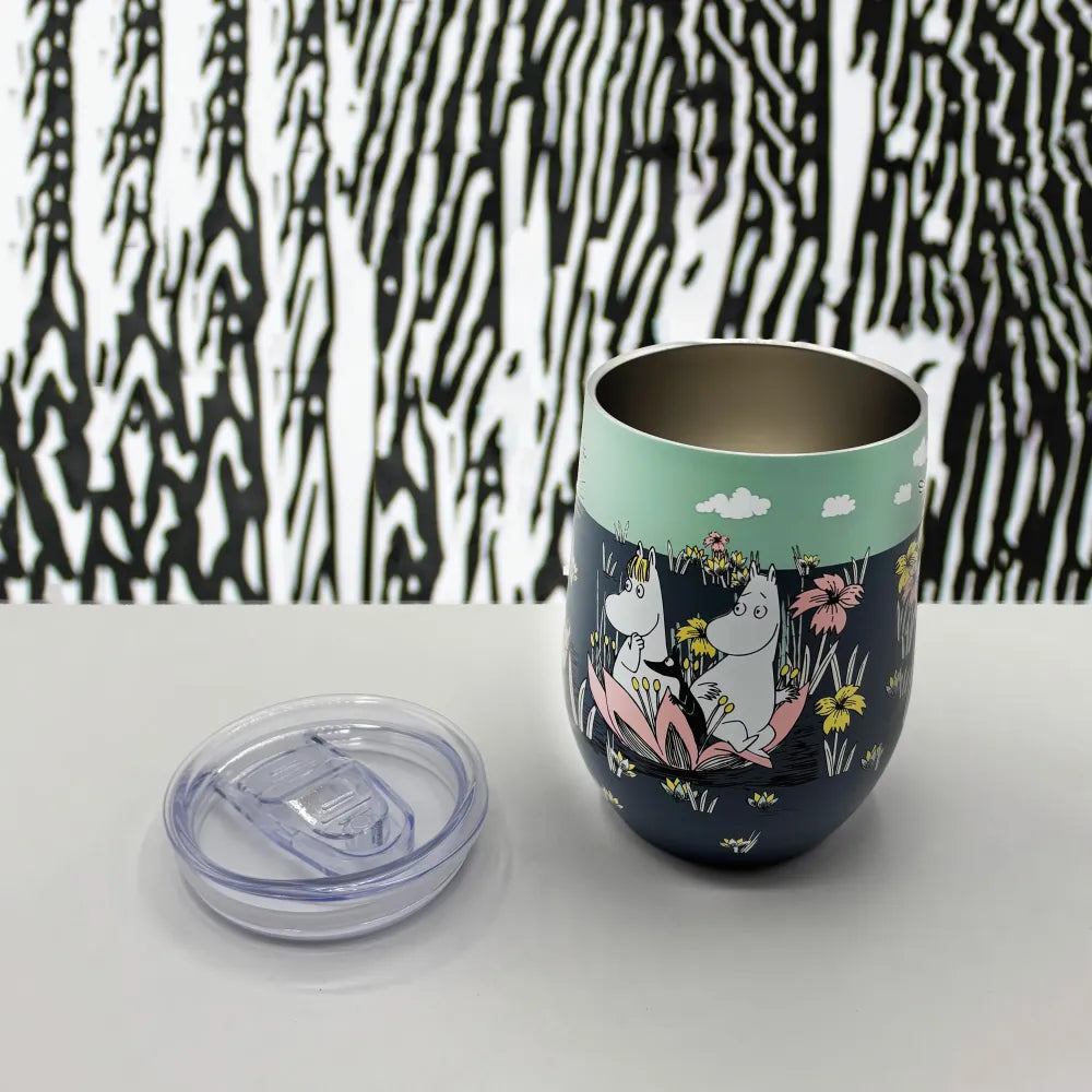 Moomin Lotus Keep Cup 3,5dl - The Official Moomin Shop