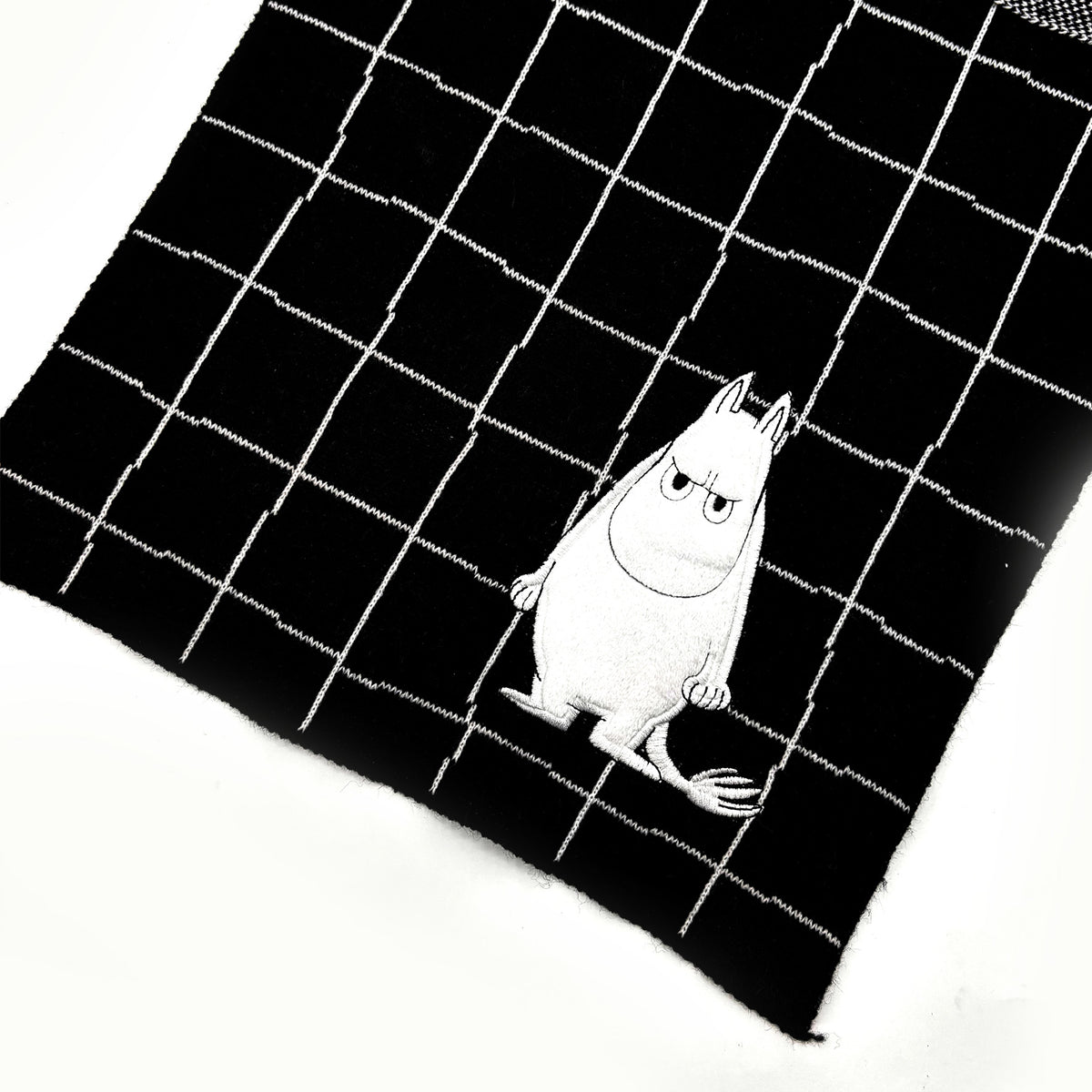 Moomintroll Angry Embellished Scarf - The Official Moomin Shop