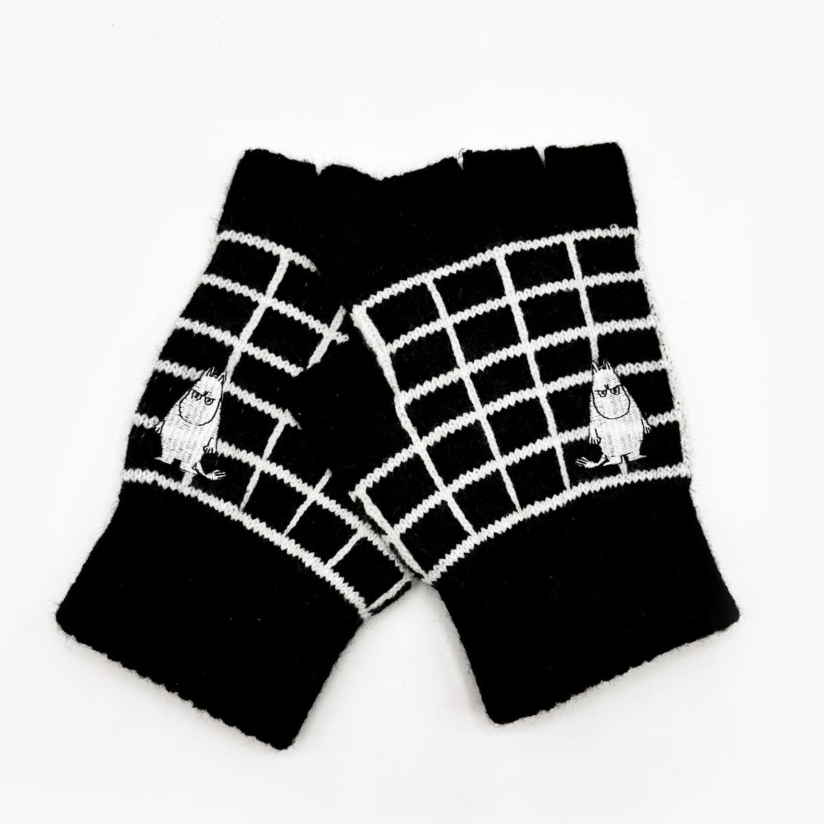Moomintroll Angry Fingerless Gloves - The Official Moomin Shop