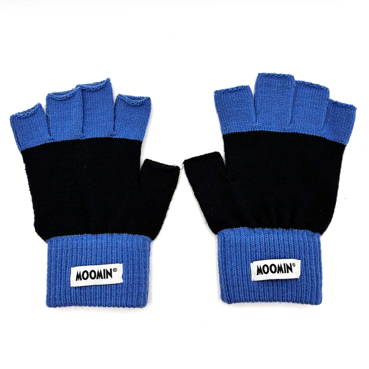 Moomin Forest Fingerless Gloves Blue - The Official Moomin Shop