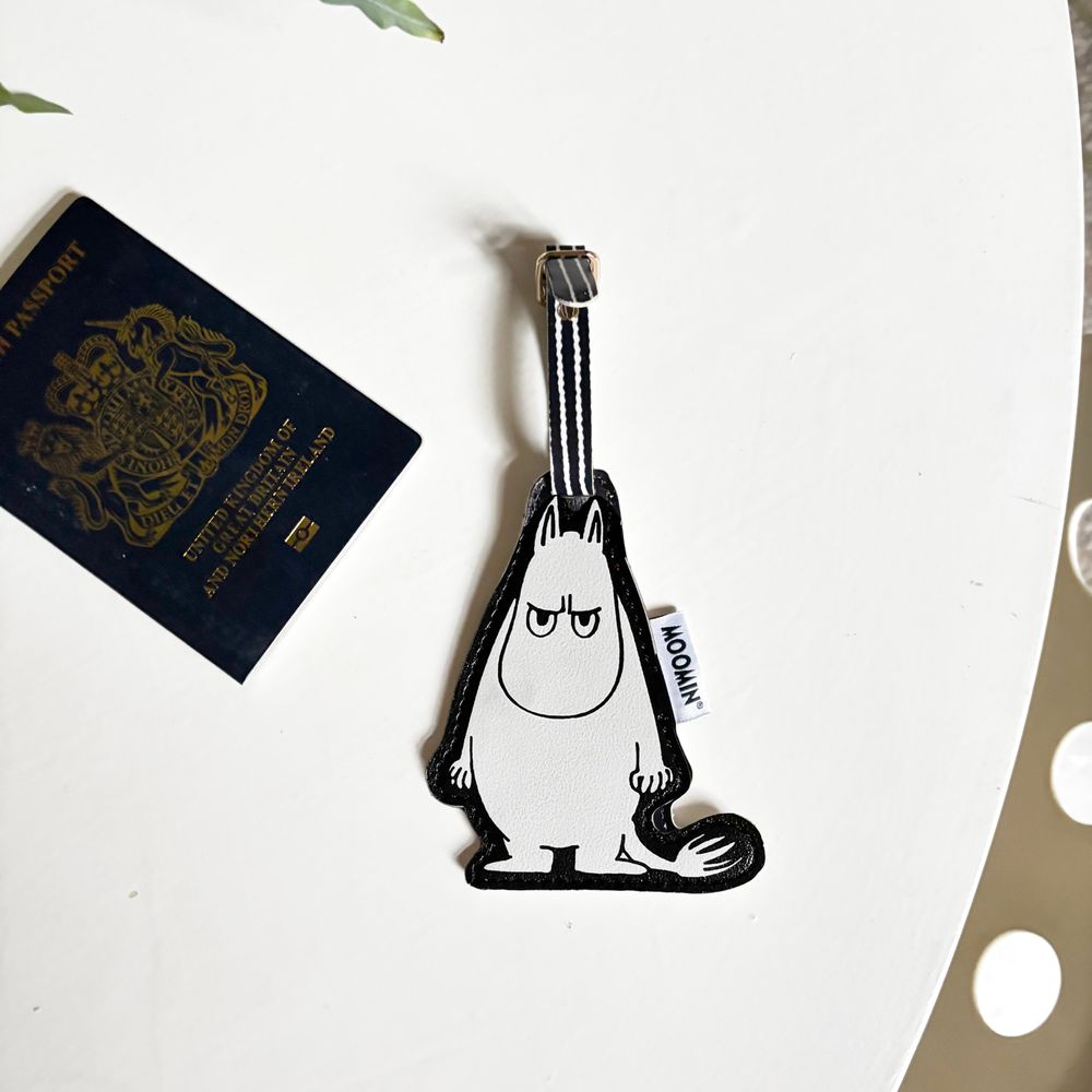 Moomintroll Angry Luggage Tag - The Official Moomin Shop