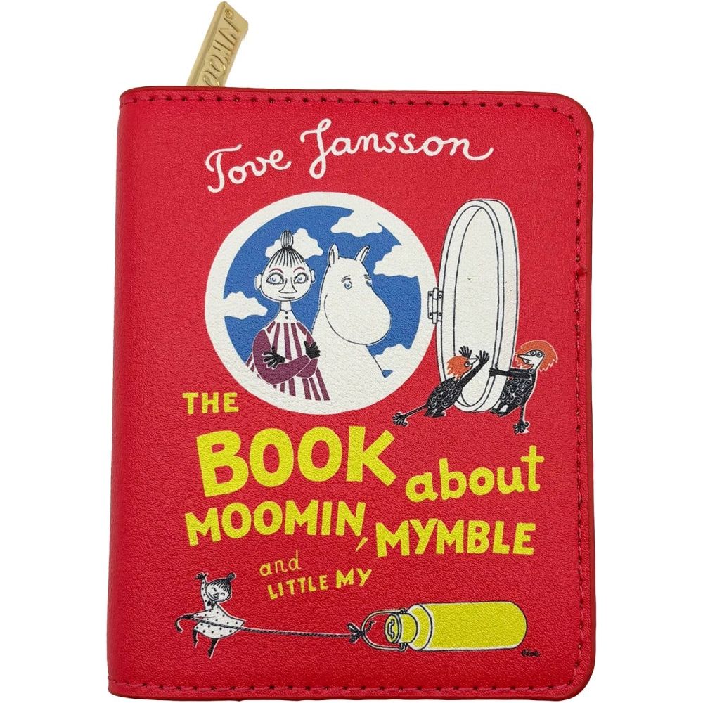 Moomin The Book About Moomin, Mymble And Little My Wallet Red - The Official Moomin Shop