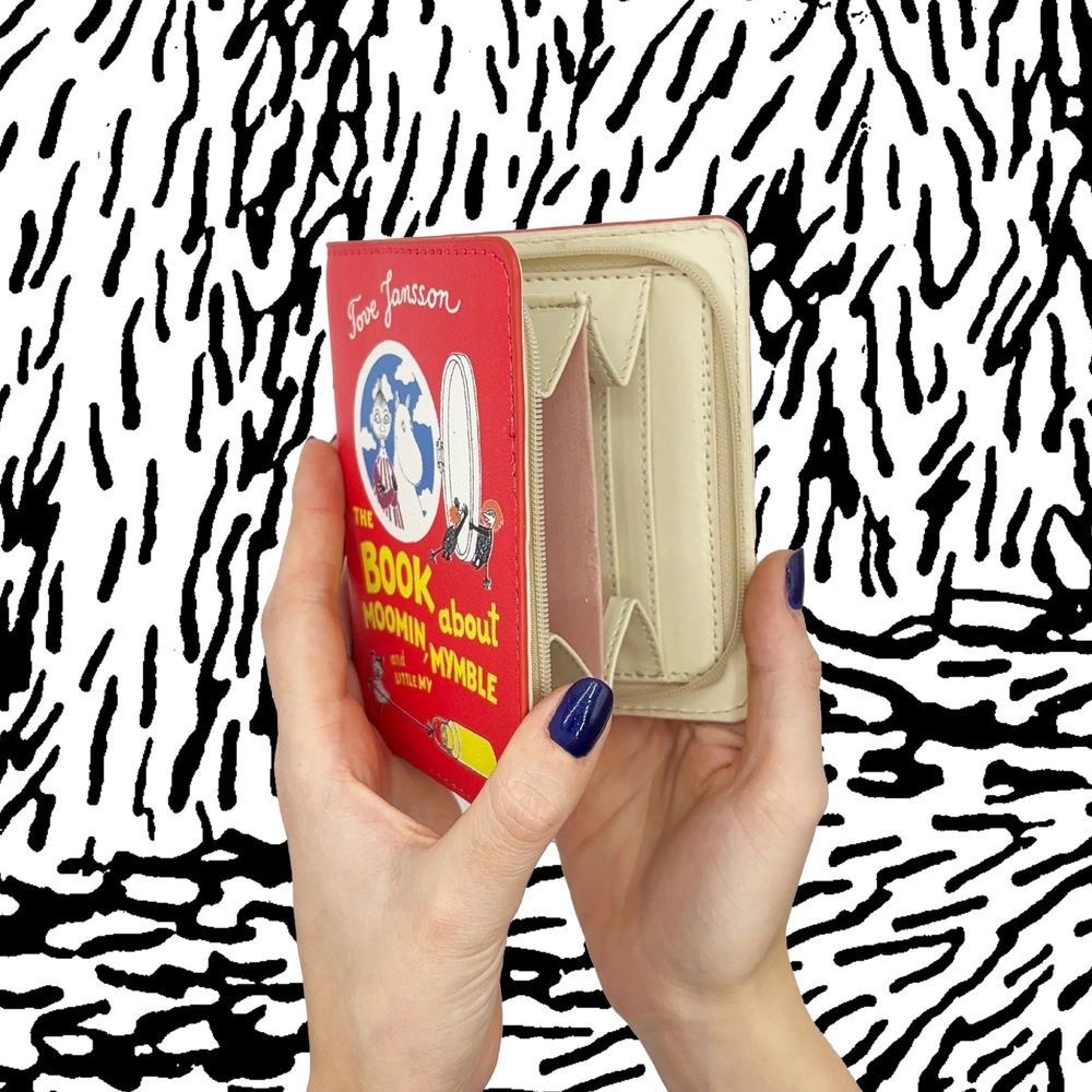 Moomin The Book About Moomin, Mymble And Little My Wallet Red - The Official Moomin Shop