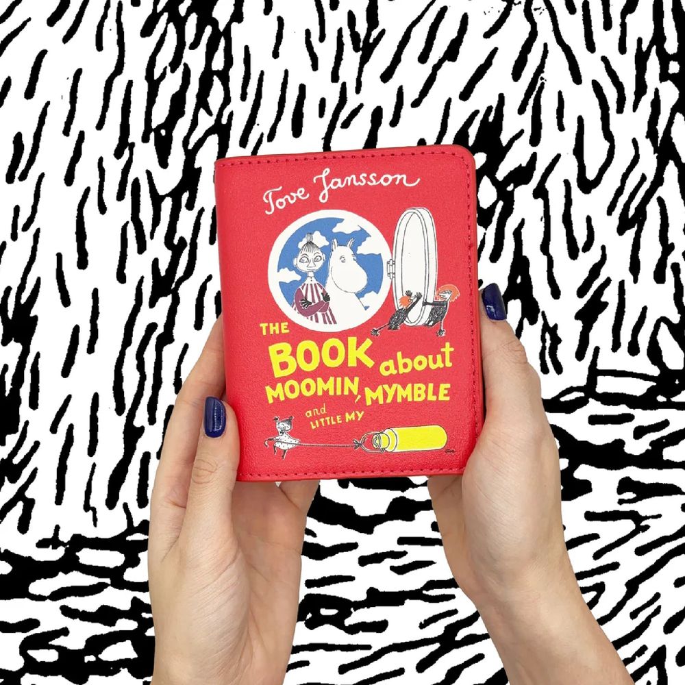 Moomin The Book About Moomin, Mymble And Little My Wallet Red - The Official Moomin Shop
