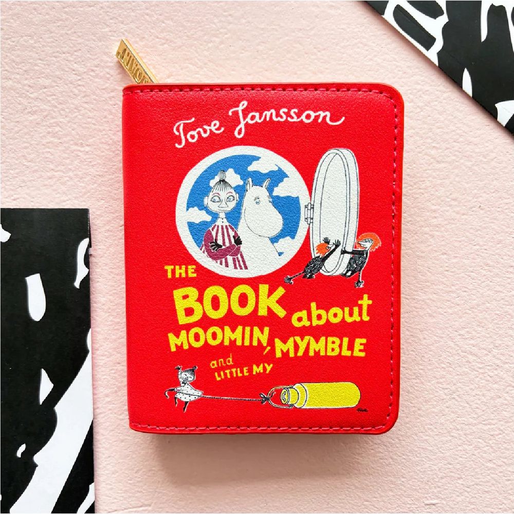 Moomin The Book About Moomin, Mymble And Little My Wallet Red - The Official Moomin Shop
