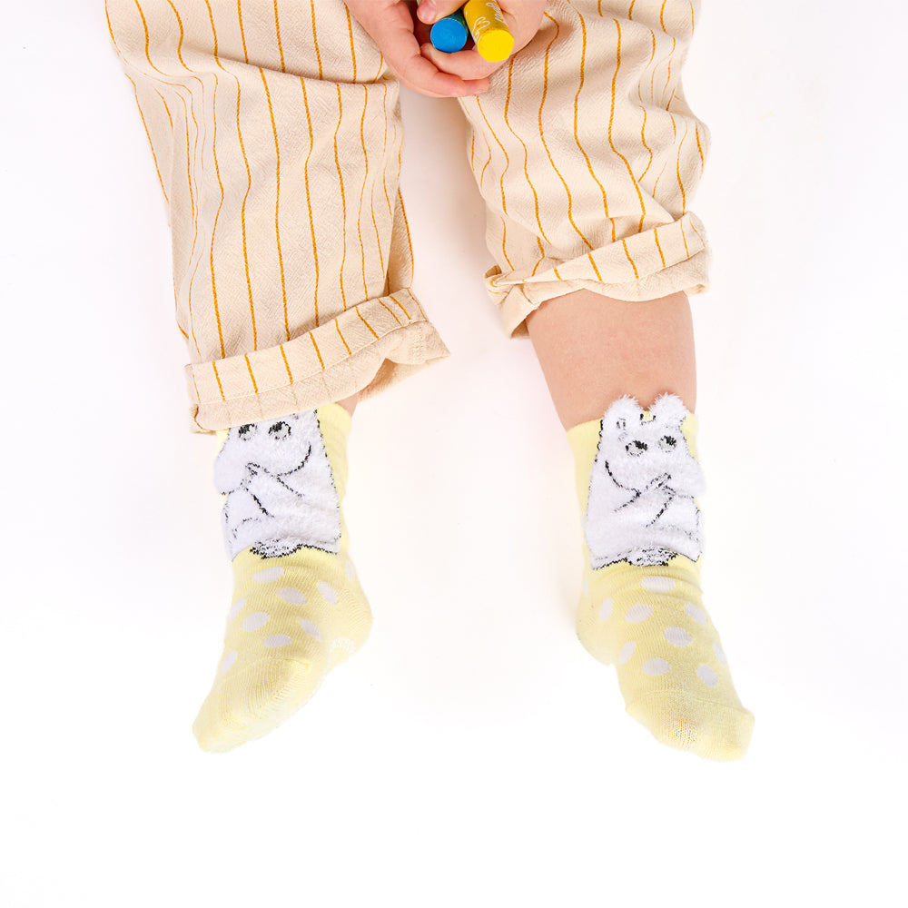 Moomintroll Kids Socks 28-31 Yellow