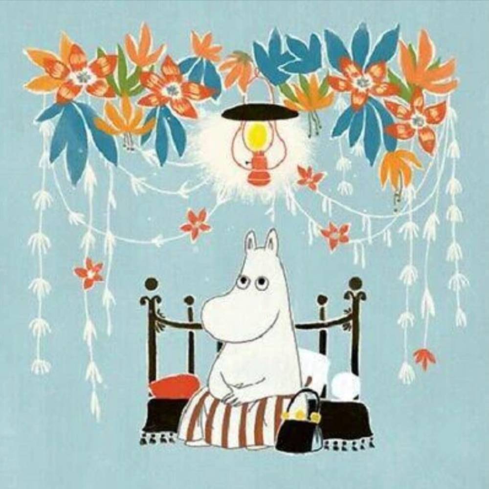 Moominmamma Greeting Card Square