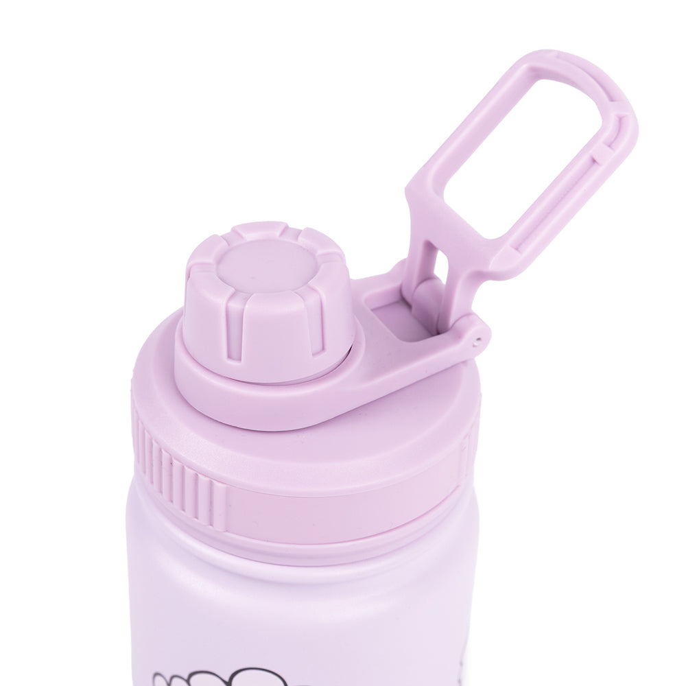 Moomin Cloud Thermal Bottle 550ml Lavender - The Official Moomin Shop