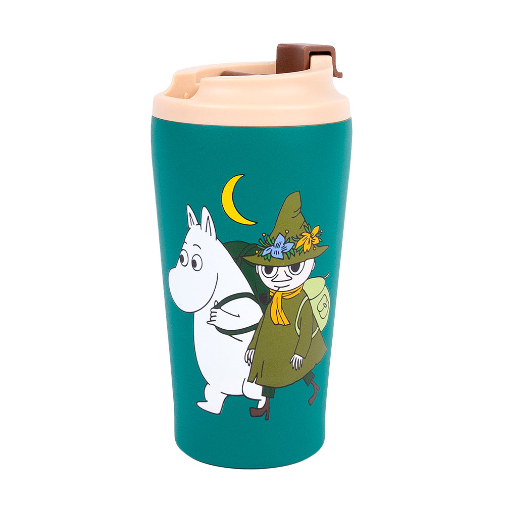 Moomin Camping Thermal Mug 550ml Green - The Official Moomin Shop