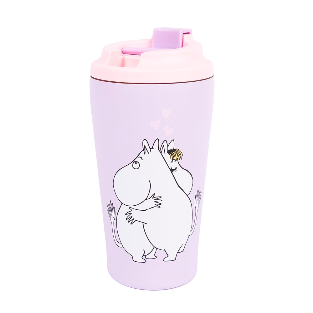 Moomins Love Thermal Mug 550ml Purple - The Official Moomin Shop