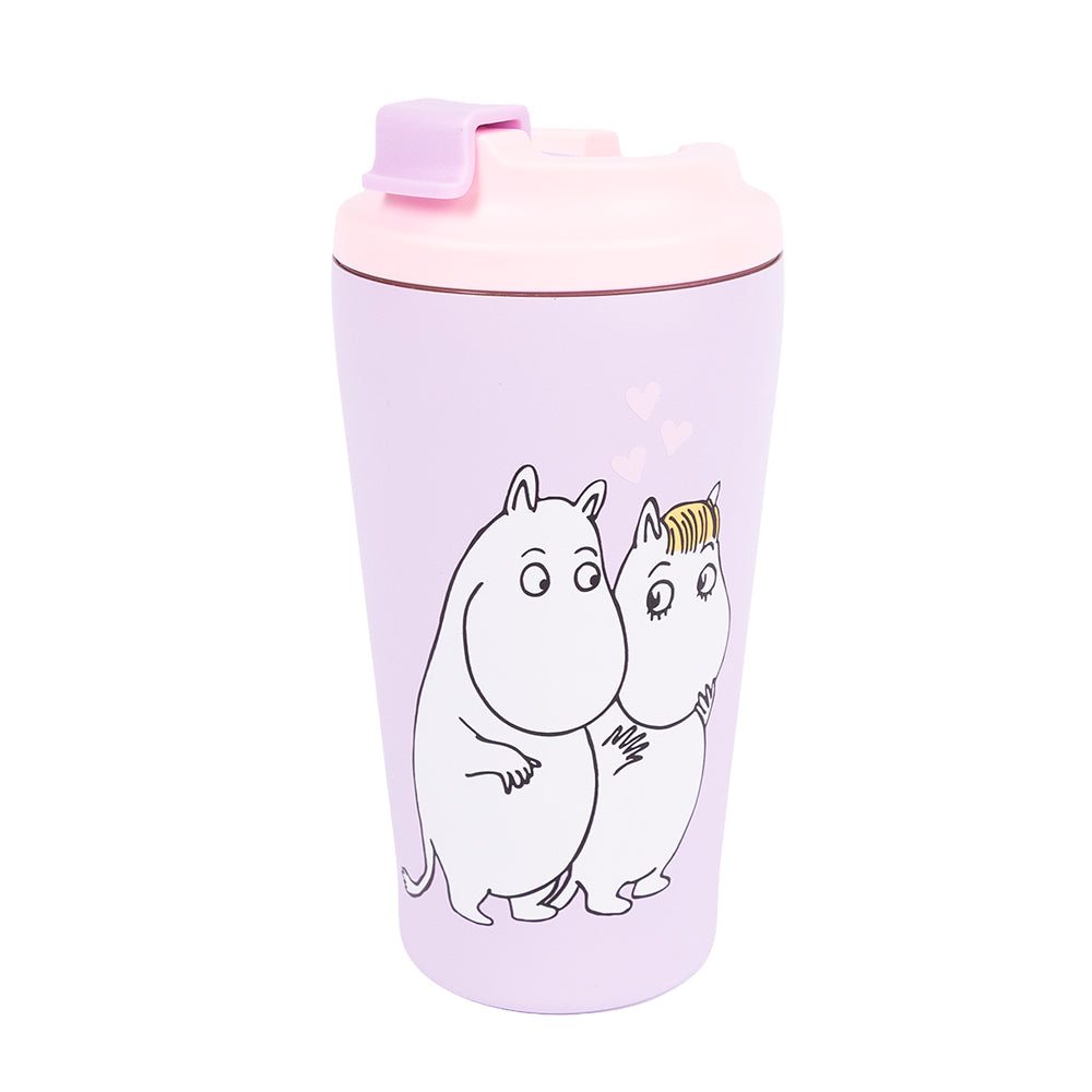 Moomins Love Thermal Mug 550ml Purple - The Official Moomin Shop