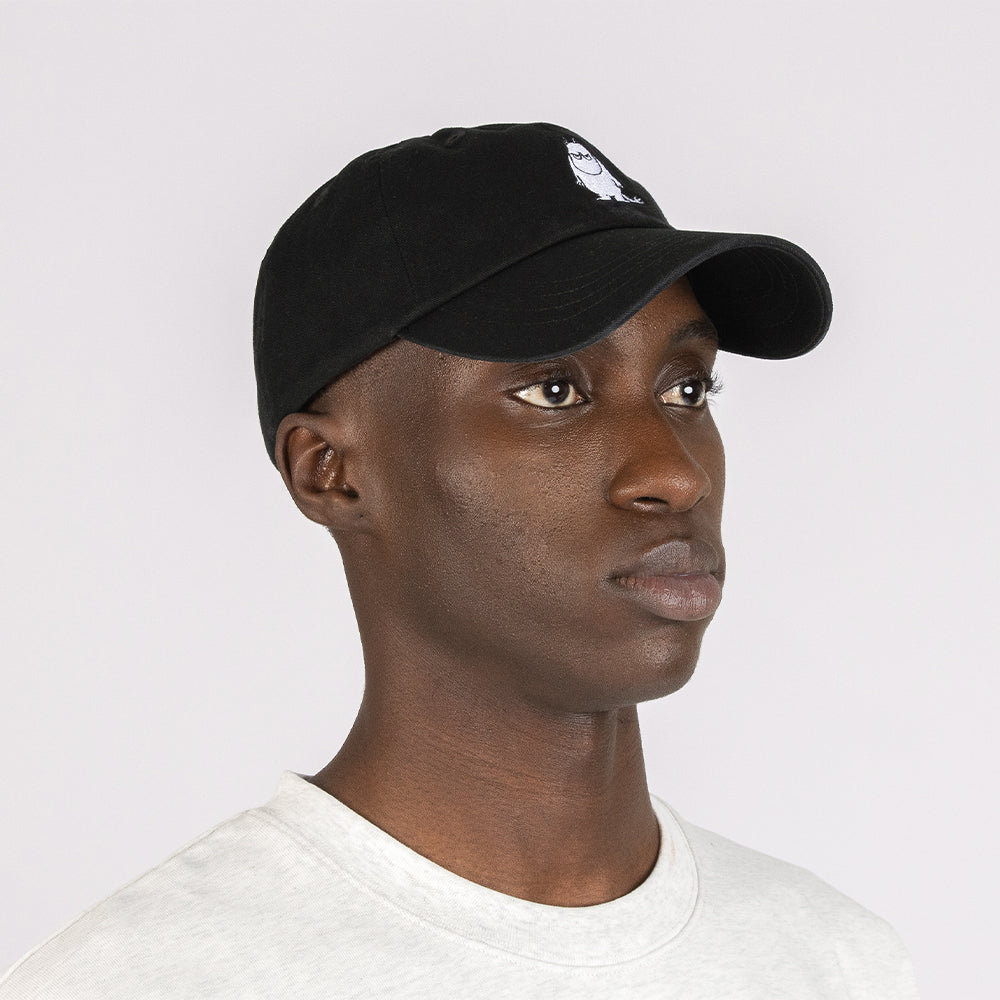 Moomintroll Angry Adult Cap Black - Nordicbuddies - The Official Moomin Shop