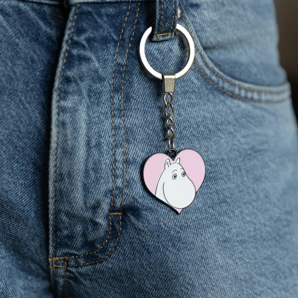 Moomins Love Metal Key Ring