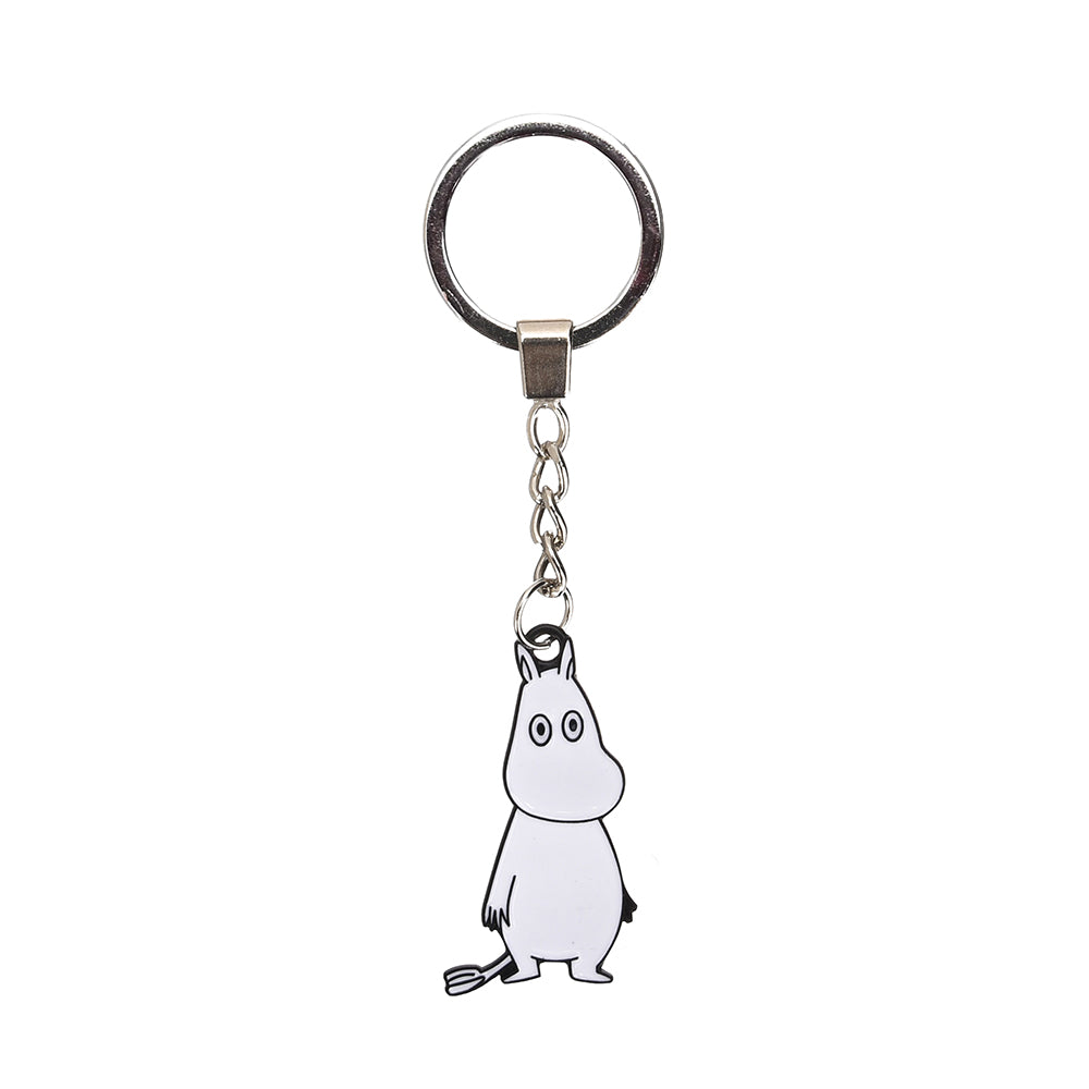 Moomintroll Sad Metal Character Key Ring - The Official Moomin Shop