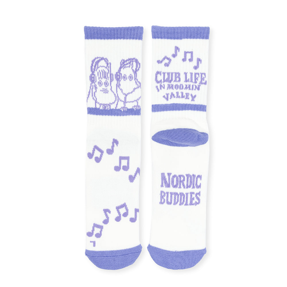 Moomin Club Life Active Socks 36-42 Violet