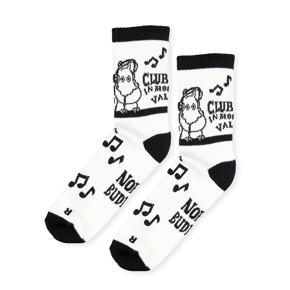 Moomin Club Life Active Socks 36-42 B&amp;W