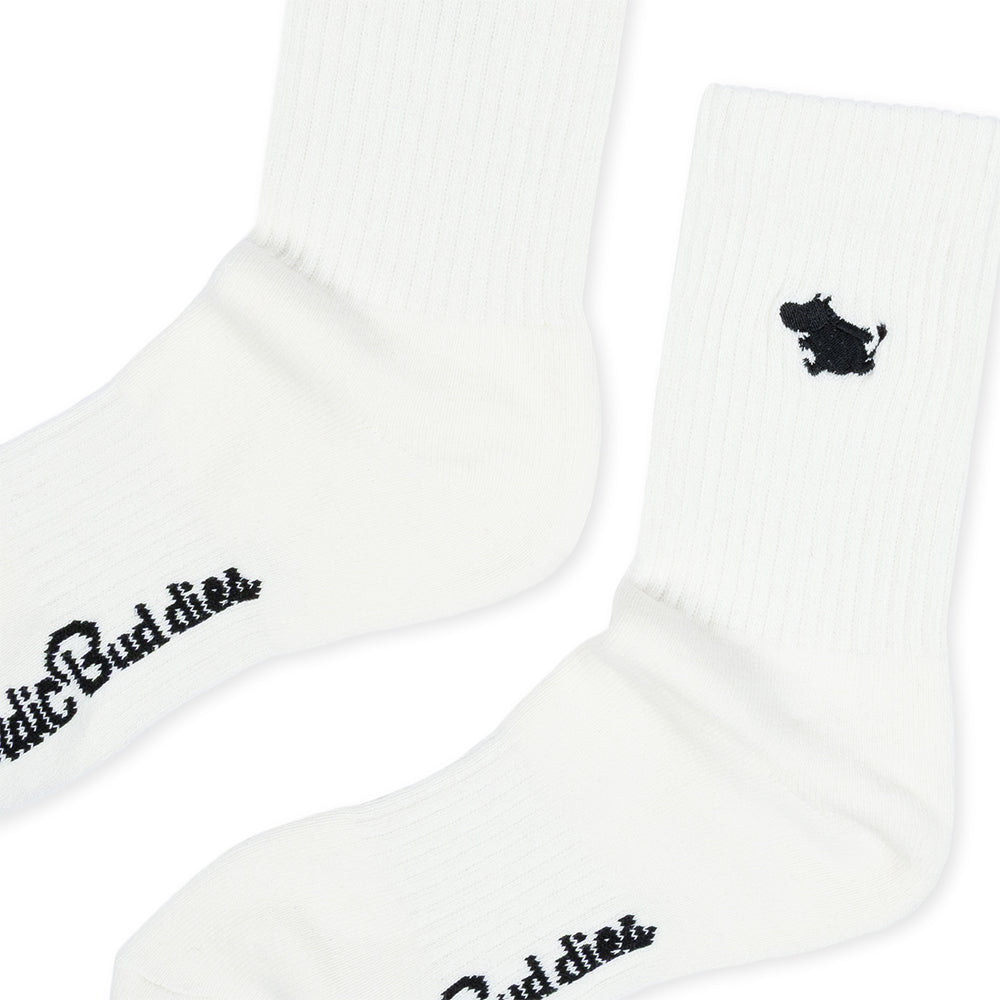Moomintroll Tennis Socks 36-42 White