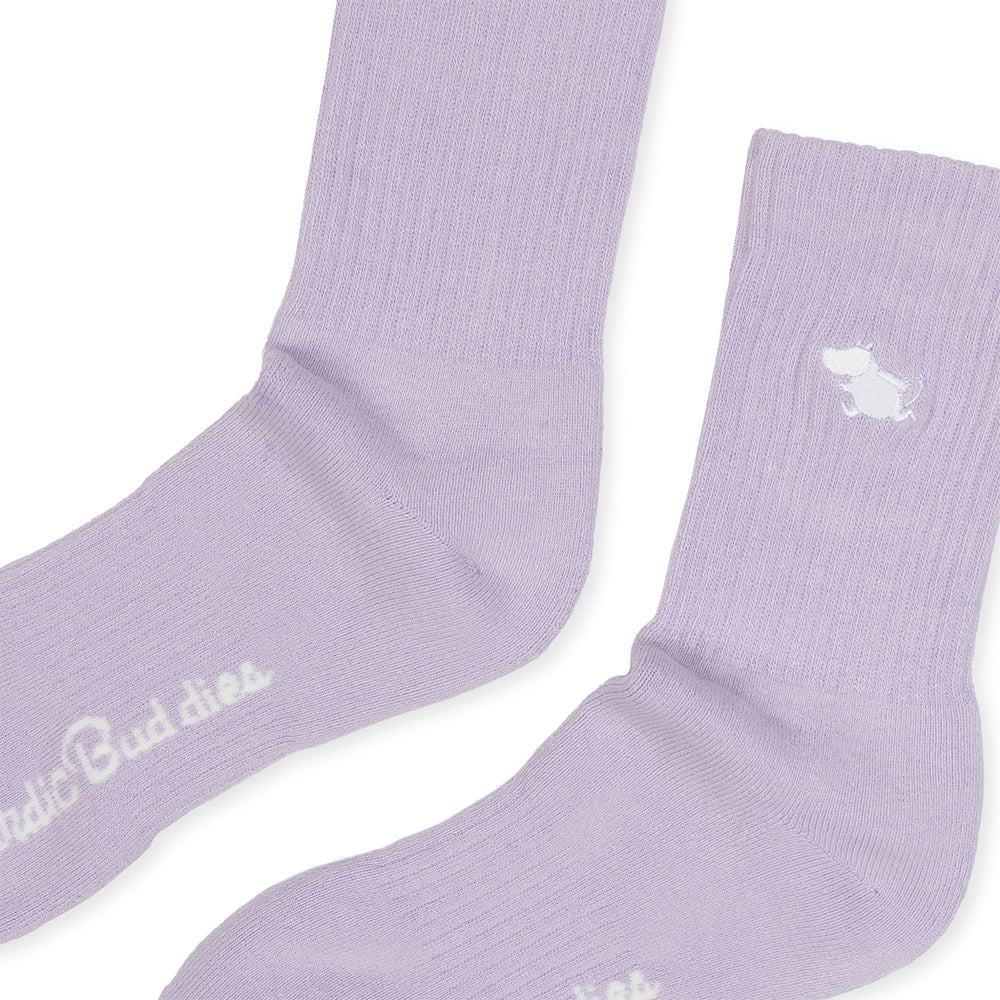 Moomintroll Tennis Socks 36-42 Violet
