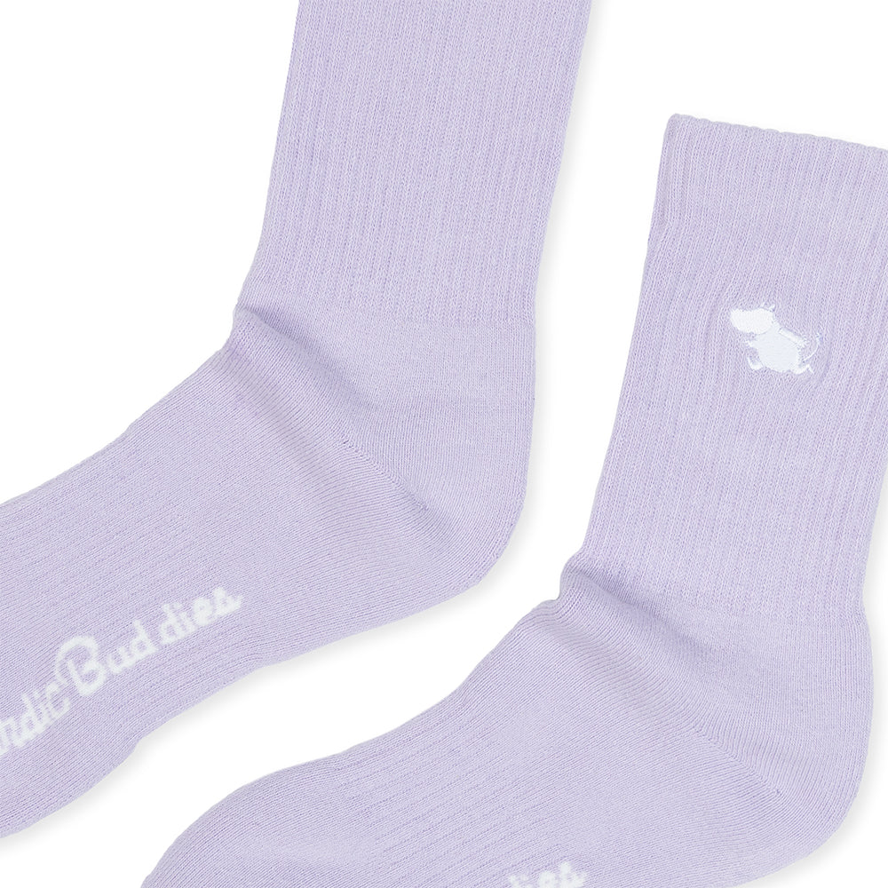 Moomintroll Tennis Socks 36-42 Violet - The Official Moomin Shop