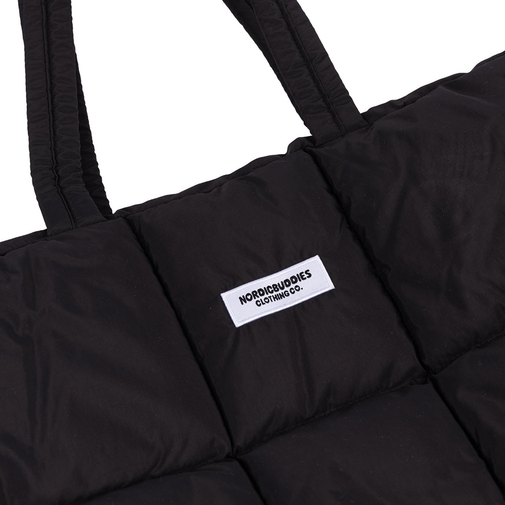 Moomins Love Puffer Bag Black - The Official Moomin Shop