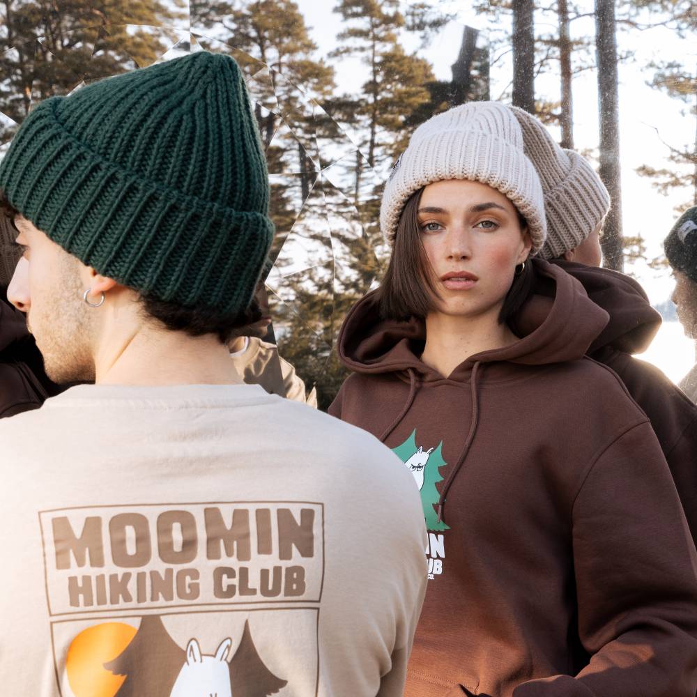 Moomin Club Life T- Shirt Beige - The Official Moomin Shop