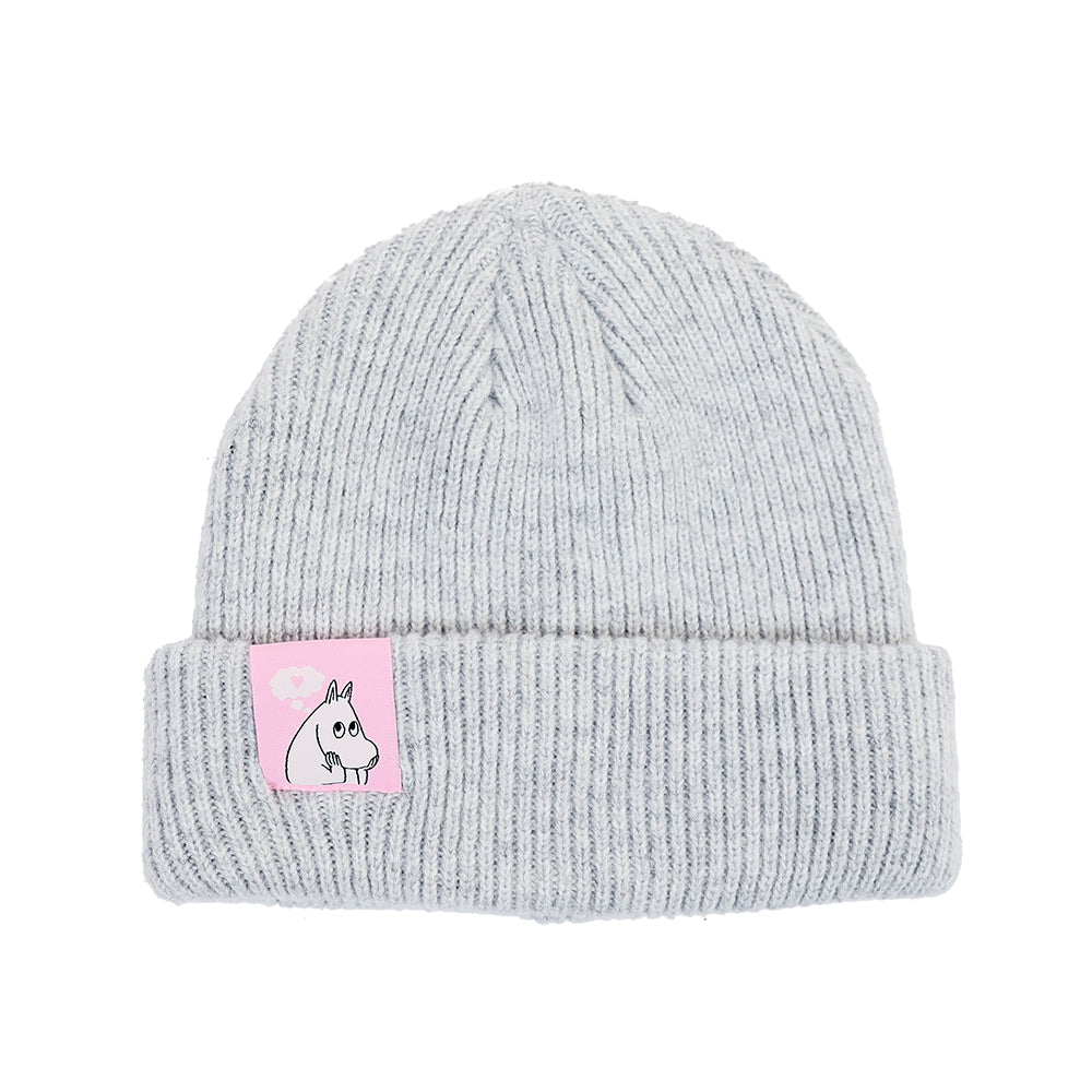 Moomins Love Dreamer Cotton Beanie Grey