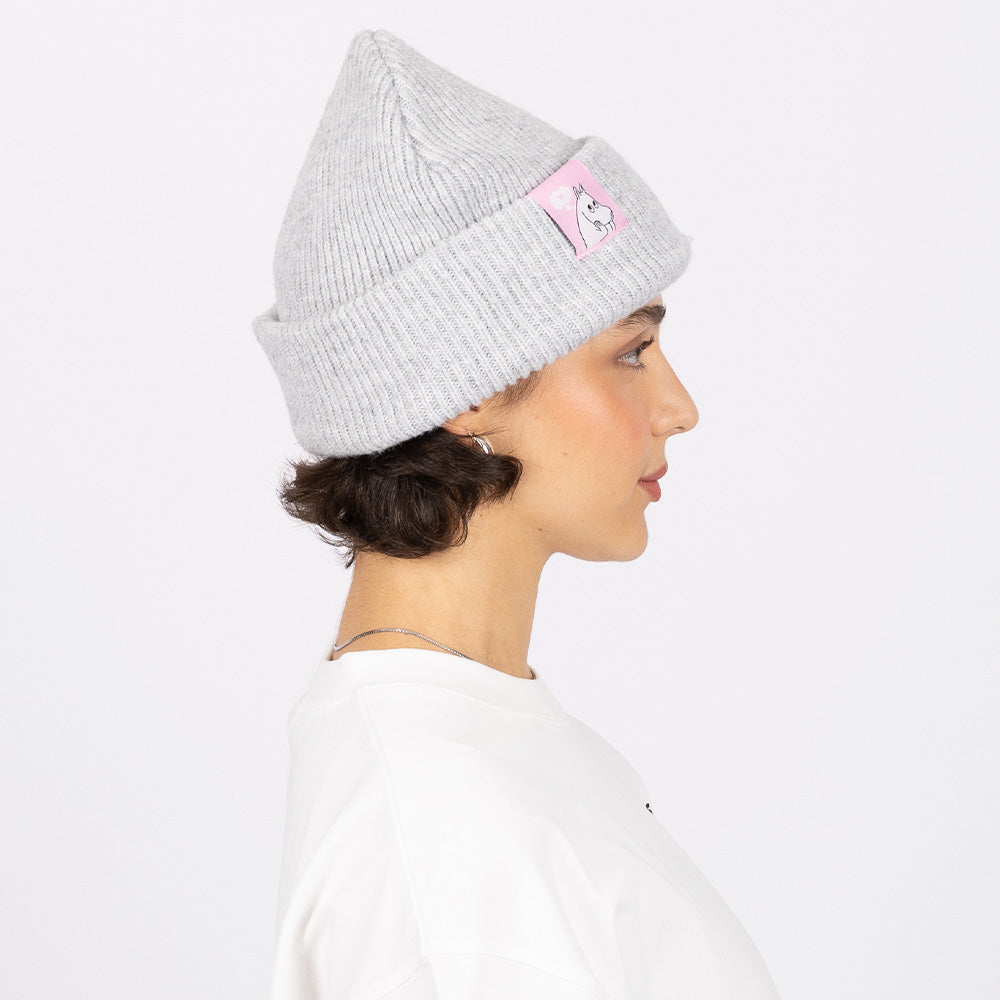 Moomins Love Dreamer Cotton Beanie Grey