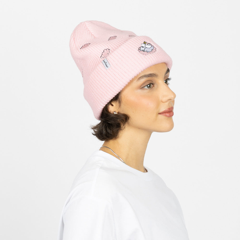 Moomins Love Cloud Beanie Pink
