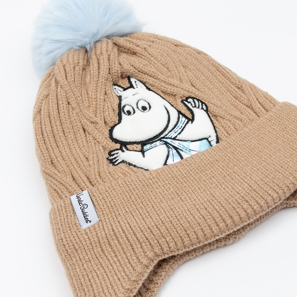 Moomintroll Beanie Brown