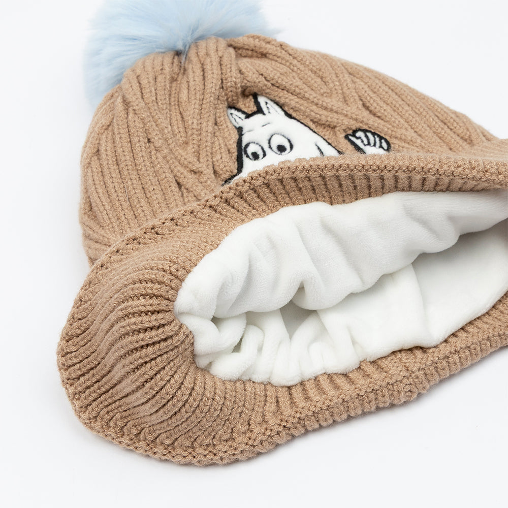 Moomintroll Beanie Brown