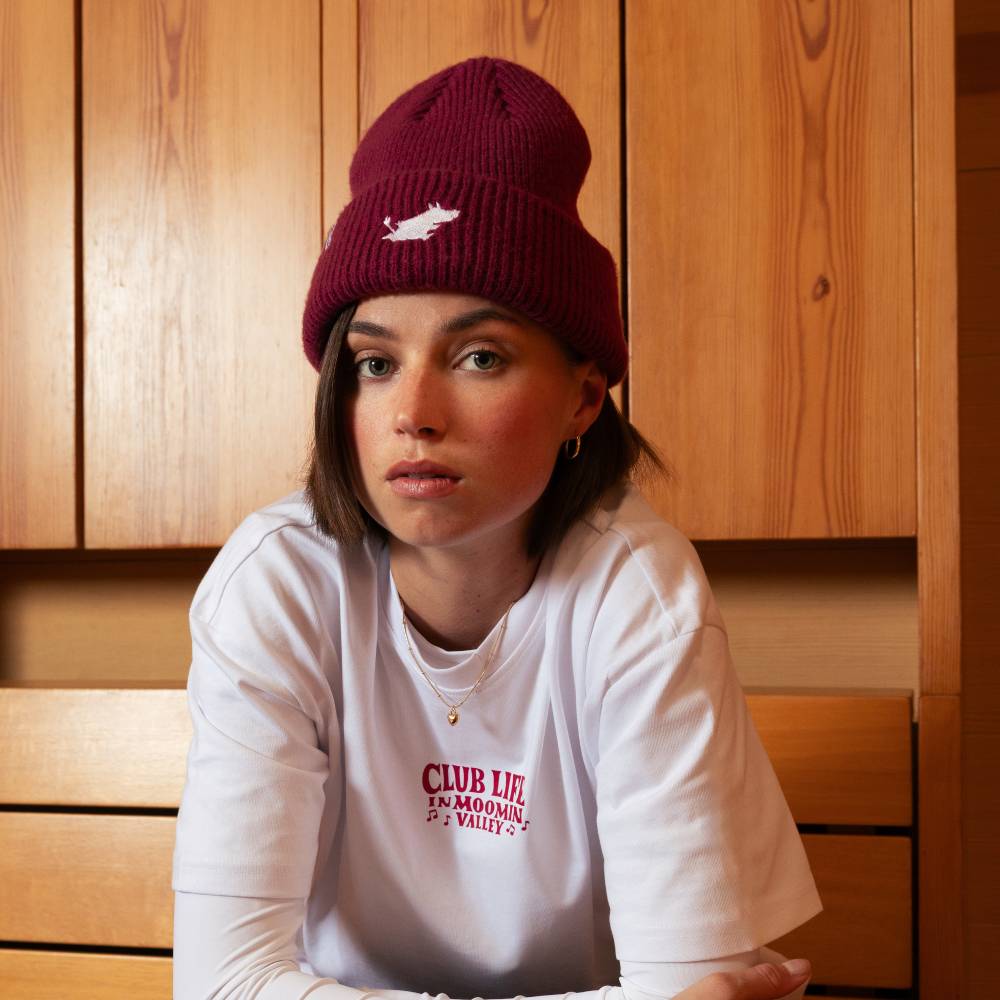 Moomintroll Running Classics Beanie Red - The Official Moomin Shop